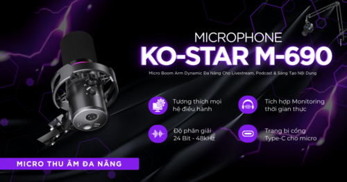 Microphone KO-Star M-690
